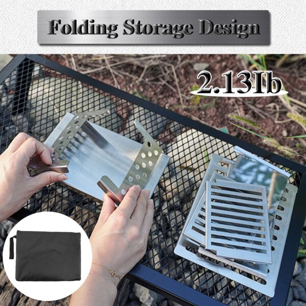 Portable Camping Stove Wood - Image 3