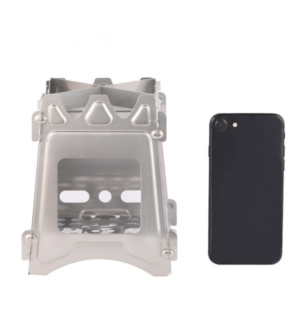 Stainless steel folding picnic stove - Image 2