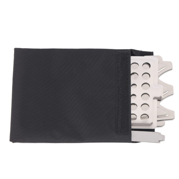 Stainless steel folding picnic stove - Image 7