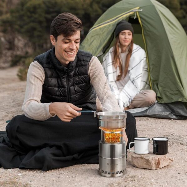 Camping Stove, Smokeless Fire Pit - Image 8