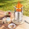 Camping Stove, Smokeless Fire Pit