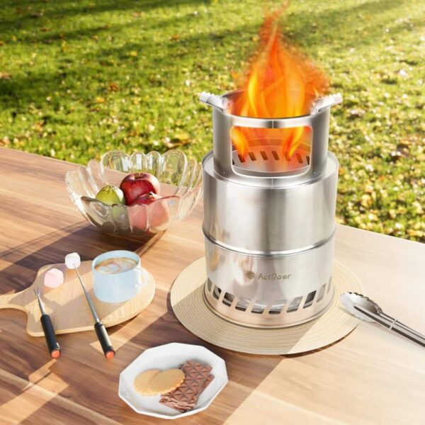 Camping Stove, Smokeless Fire Pit - Image 6