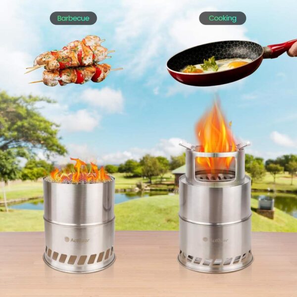 Camping Stove, Smokeless Fire Pit - Image 5