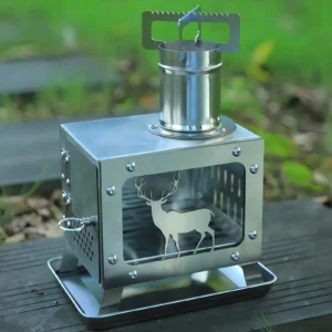mini wood burning camping stove