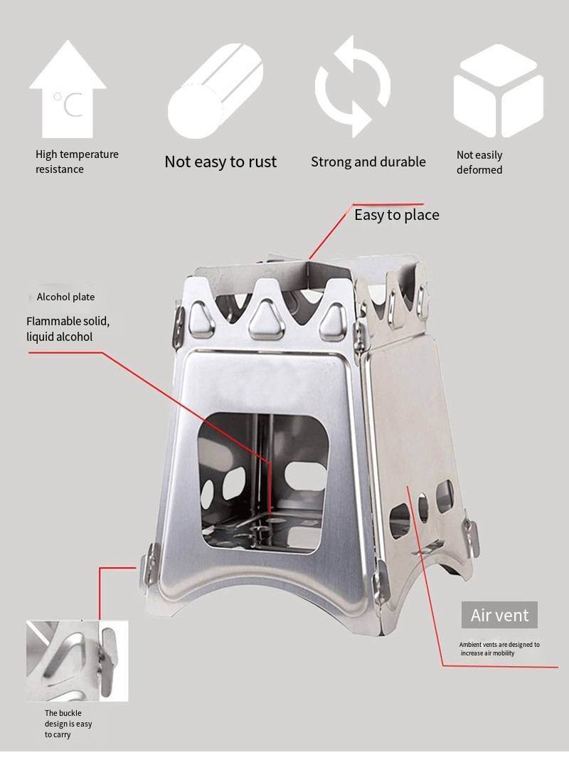 portable wood stove