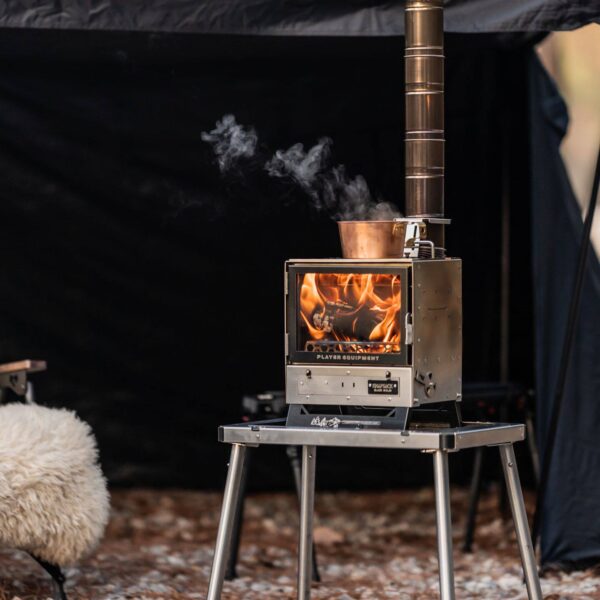 Lightweight 6.8kg Stainless Steel Outdoor Camping Wood Stove Lightweight 6.8kg Stainless Steel Outdoor Camping Wood Stove